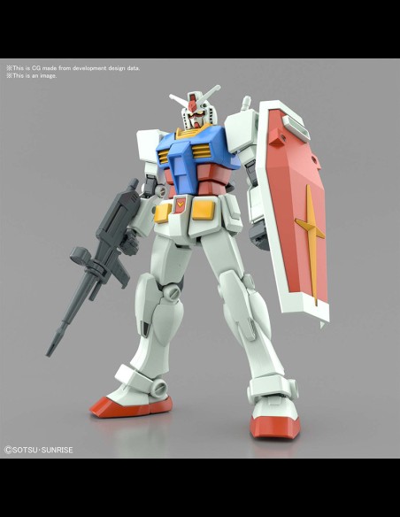 BANDAI - EG Entry Grade Gundam RX-78-2 1/144 Full Weapon Set