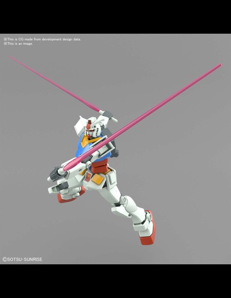 BANDAI - EG Entry Grade Gundam RX-78-2 1/144 Full Weapon Set