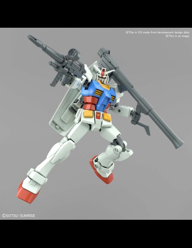 BANDAI - EG Entry Grade Gundam RX-78-2 1/144 Full Weapon Set