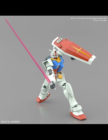 BANDAI - EG Entry Grade Gundam RX-78-2 1/144 Full Weapon Set