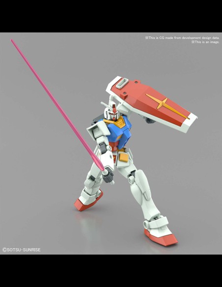 BANDAI - EG Entry Grade Gundam RX-78-2 1/144 Full Weapon Set