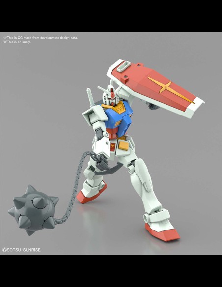 BANDAI - EG Entry Grade Gundam RX-78-2 1/144 Full Weapon Set