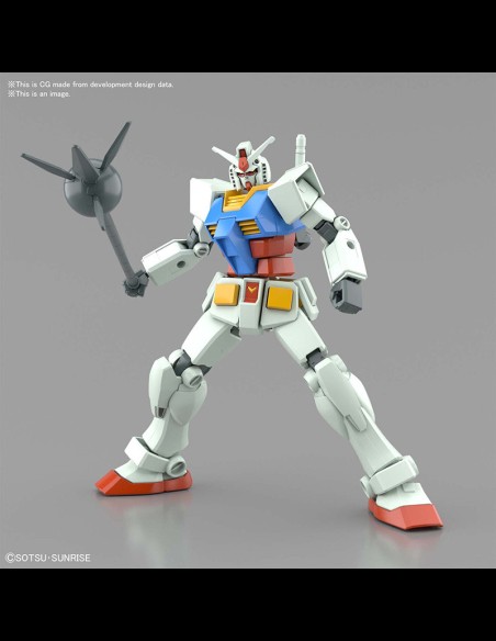 BANDAI - EG Entry Grade Gundam RX-78-2 1/144 Full Weapon Set