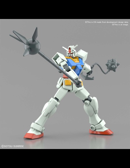 BANDAI - EG Entry Grade Gundam RX-78-2 1/144 Full Weapon Set
