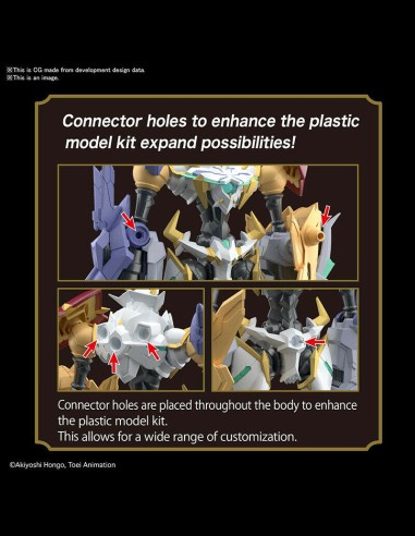 BANDAI - Figure Rise Amplified Omegamon Xantibody