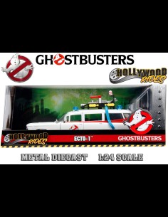 JADA TOYS - Ghostbusters Ecto-1 Die-Cast 1:24