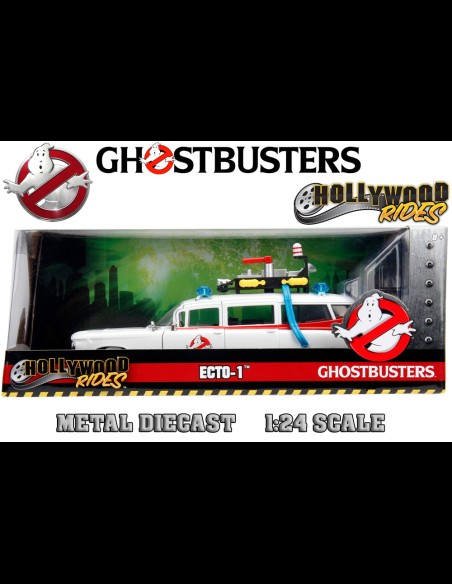 JADA TOYS - Ghostbusters Ecto-1 Die-Cast 1:24