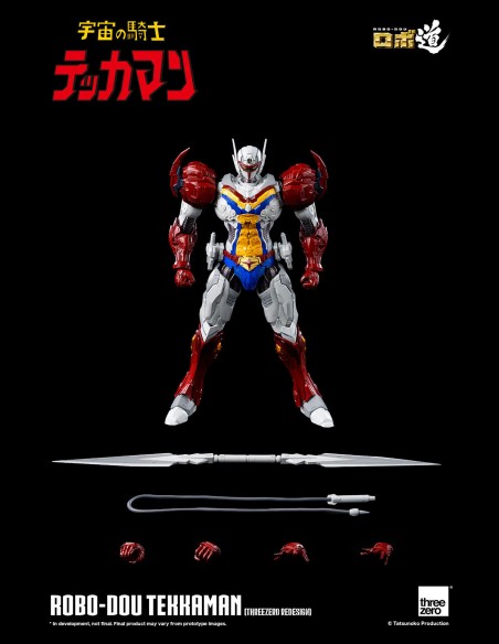 THREEZERO - Tekkaman: The Space Knight - Robo-Dou Tekkaman 8 inch Action Figure