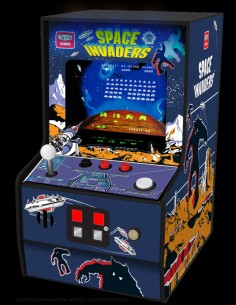 MY ARCADE Space Invaders Mini Cabinet 2