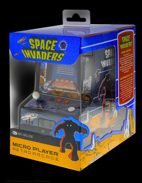 MY ARCADE Space Invaders Mini Cabinet