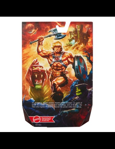 MATTEL - Masters of the Universe Masterverse Action Figure 2022 40th Anniversary He-Man 18 cm