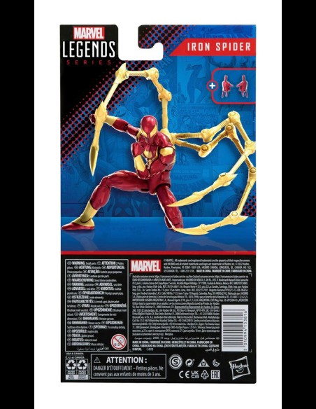 HASBRO - Marvel Comics: Civil War Marvel Legends Action Figure 2022 Iron Spider 15 cm