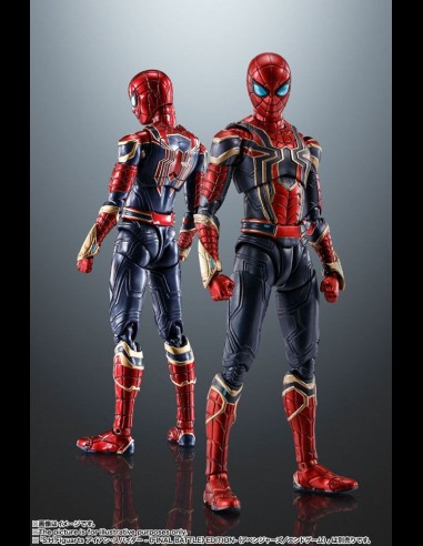 BANDAI - Spider-Man: No Way Home S.H. Figuarts Action Figure Iron Spider-Man 15 cm