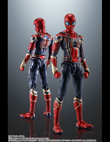 BANDAI - Spider-Man: No Way Home S.H. Figuarts Action Figure Iron Spider-Man 15 cm