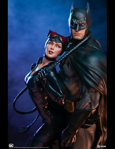SIDESHOW - DC Comics: Batman and Catwoman Diorama