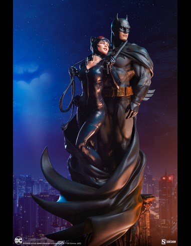 SIDESHOW - DC Comics: Batman and Catwoman Diorama