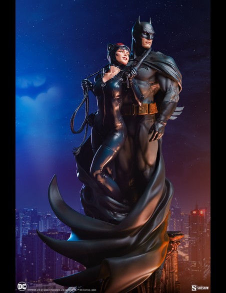 SIDESHOW - DC Comics: Batman and Catwoman Diorama