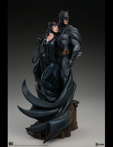 SIDESHOW - DC Comics: Batman and Catwoman Diorama