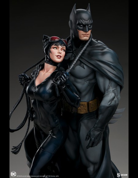 SIDESHOW - DC Comics: Batman and Catwoman Diorama