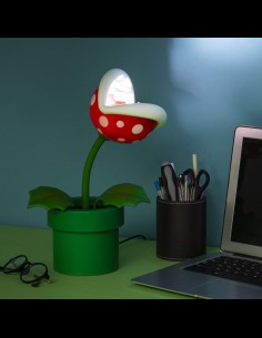 PALADONE - Super Mario: Piranha Plant Posable Lamp
