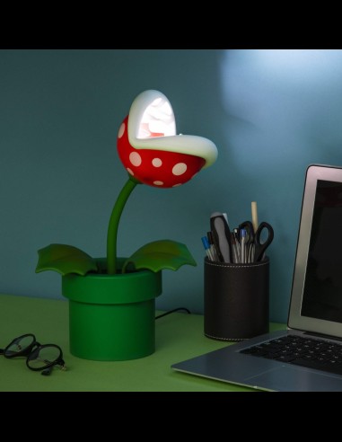 PALADONE - Super Mario: Piranha Plant Posable Lamp
