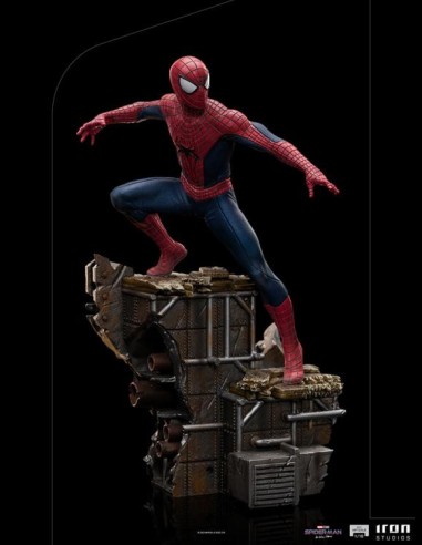 IRON STUDIOS - Spider-Man No Way Home Set di 3 Peter 1/10