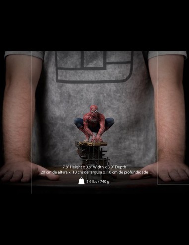 IRON STUDIOS - Spider-Man No Way Home Set di 3 Peter 1/10