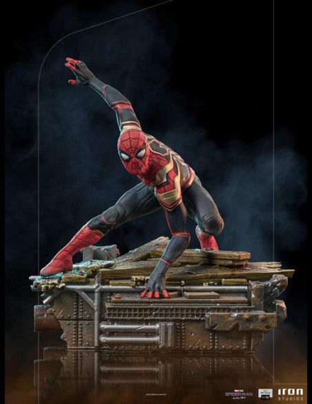 IRON STUDIOS - Spider-Man No Way Home Set di 3 Peter 1/10