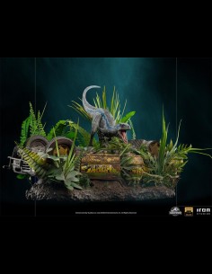 IRON STUDIOS DELUXE - Jurassic World Fallen Kingdom Blue 1/10 Statua
