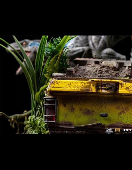 IRON STUDIOS DELUXE - Jurassic World Fallen Kingdom Blue 1/10 Statua