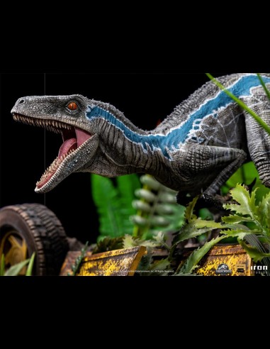 IRON STUDIOS DELUXE - Jurassic World Fallen Kingdom Blue 1/10 Statua