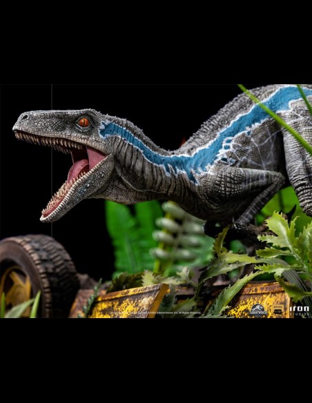 IRON STUDIOS DELUXE - Jurassic World Fallen Kingdom Blue 1/10 Statua