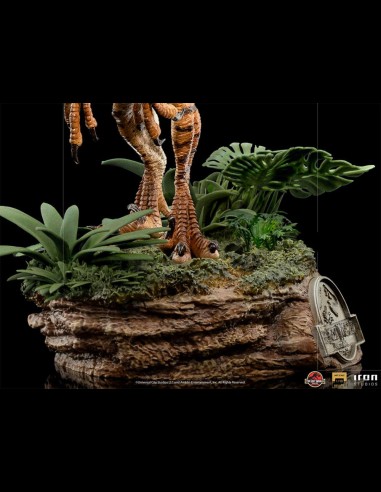 IRON STUDIOS DELUXE - Jurassic World Fallen Kingdom Velociraptor 1/10 Statua