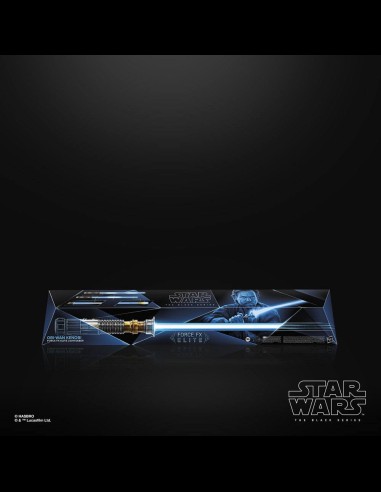 HASBRO - Star Wars: Obi-Wan Kenobi Black Series Replica 1/1 Force FX Elite Lightsaber Obi-Wan Kenobi