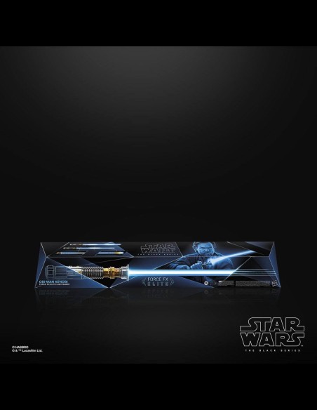HASBRO - Star Wars: Obi-Wan Kenobi Black Series Replica 1/1 Force FX Elite Lightsaber Obi-Wan Kenobi