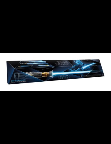 HASBRO - Star Wars: Obi-Wan Kenobi Black Series Replica 1/1 Force FX Elite Lightsaber Obi-Wan Kenobi