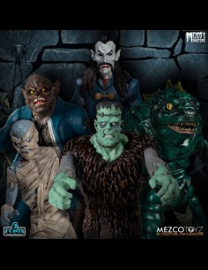 MEZCO - Mezco's Monsters: 5 Points - Tower of Fear Deluxe Action Figure Box Set 2