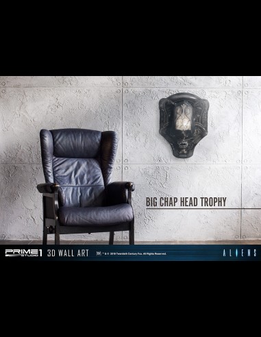 PRIME 1 - Alien 3D Wall Art Big Chap Head Trophy 58 cm